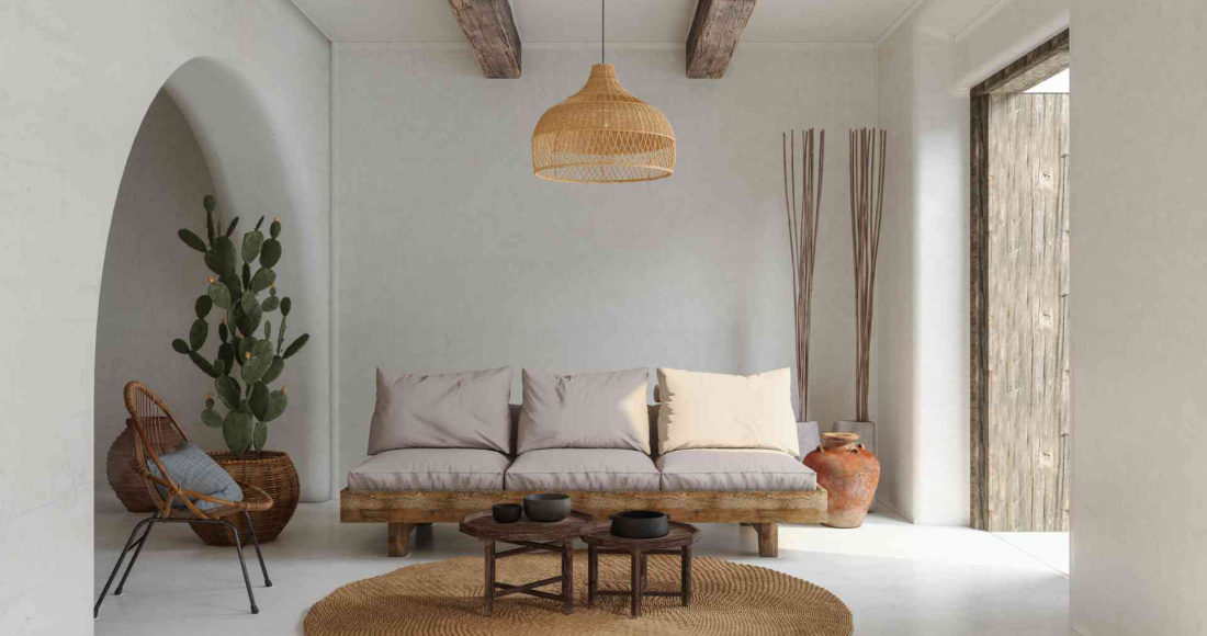 decoração rústica